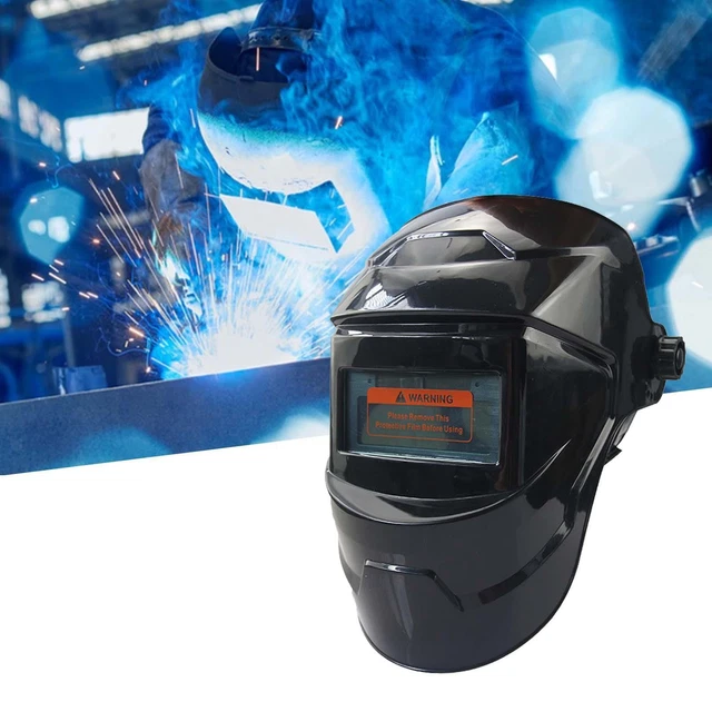 Maschera per saldatore Casco per saldatura ad oscuramento automatico per