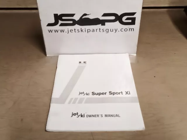 Kawasaki Jet Ski Super Sport Xi Owners Manual