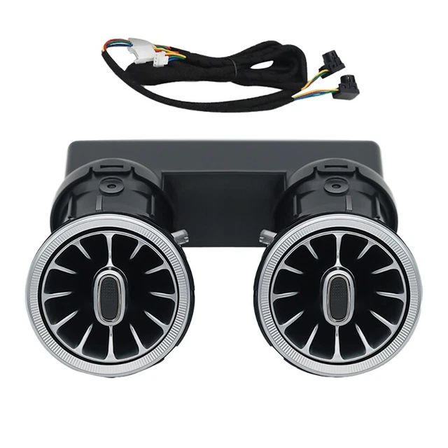 Tweeter Rotanti 4D Con Luci Ambientali 64 Colori Per Mercedes Classe C W205 Berlina Facelift (2019-2021) – Coppia
