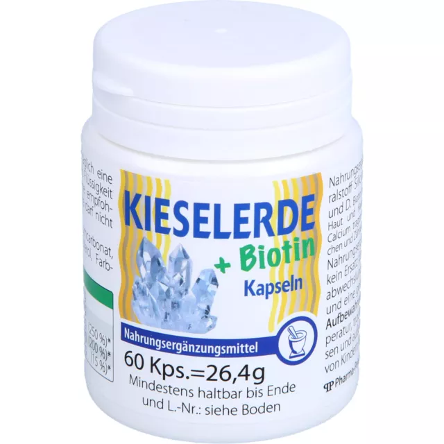 Canea Pharma Kieselerde + Biotin Kapseln, 60 St. Kapseln 8869677