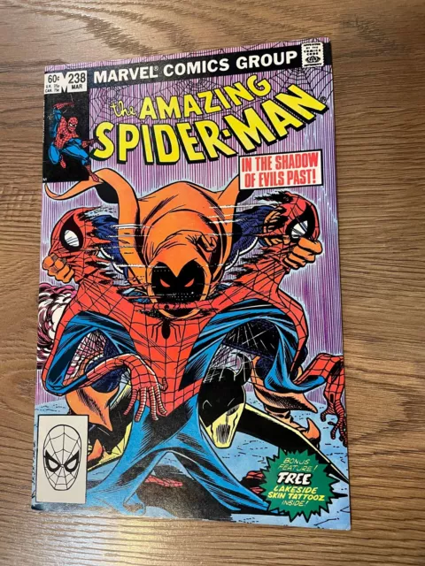 Amazing Spider-Man #238 - Marvel Comics - 1983 - Back Issue - incs tattoos