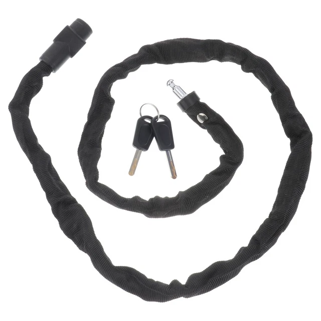 Antivol Chaîne VEVOR 1 M – Acier 14 Mm – 4 Clés – Protection Vélo, Moto, Scooter