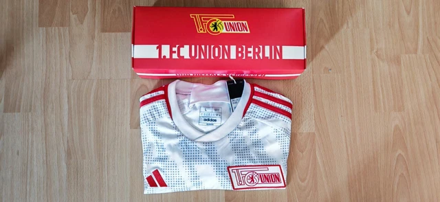 NEU UNION BERLIN Auswärtstrikot 23/24 Größe L mit CL Flock ohne JD Trikot