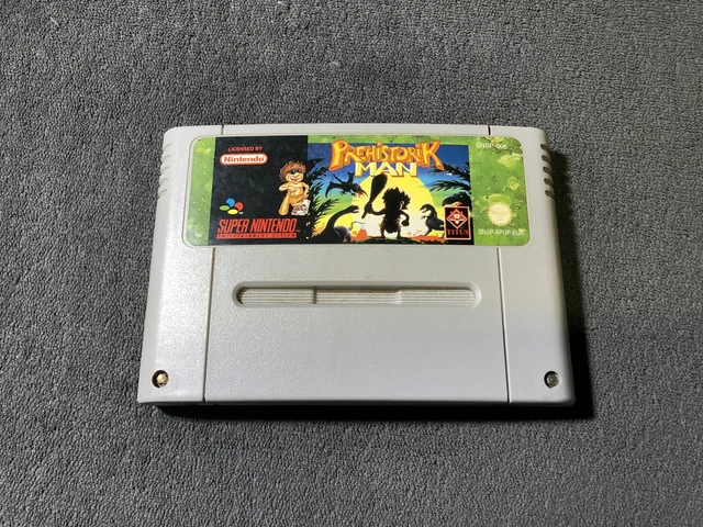 Super Nintendo Prehistorik Man EUR Trés Bon état