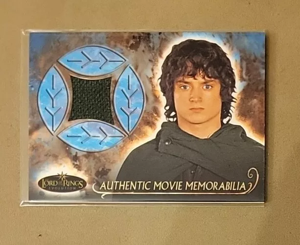 Lord of the Rings Evolution  Frodo's Travel Cloak Costume Memorabilia Topps Card