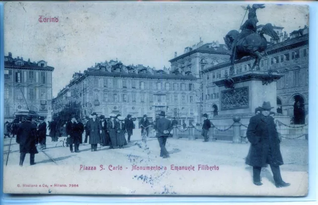 CP Italie - Italia - Torino - Piazza S. Carlo