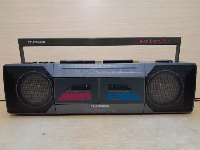 Telefunken RC 760 TS  Ghettoblaster  Radio Recorder Cassette Kassettenrecorder