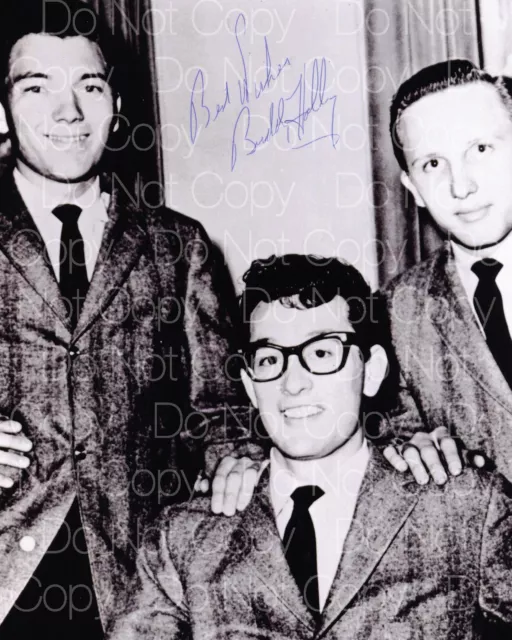 Buddy Holly & The Crickets signed 8X10 photo picture poster autograph RP