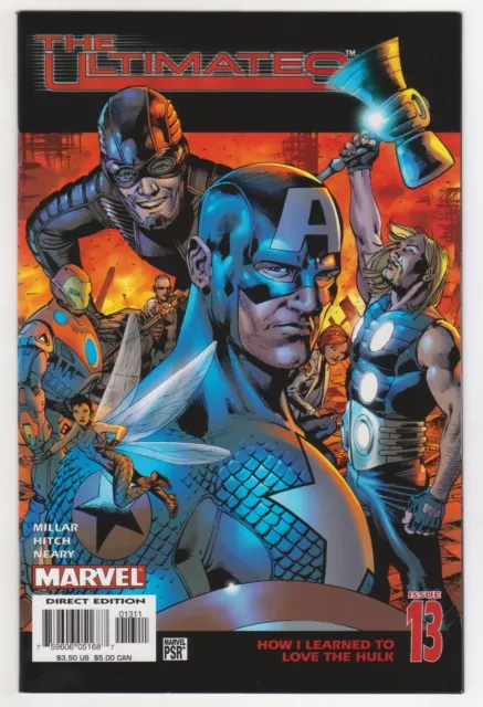 Ultimates #13 ~ MARVEL 2004 ~ Millar & Hitch - last issue NM