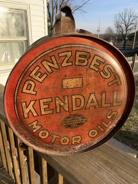 Vintage Kendall Motor Oil Can Rocker