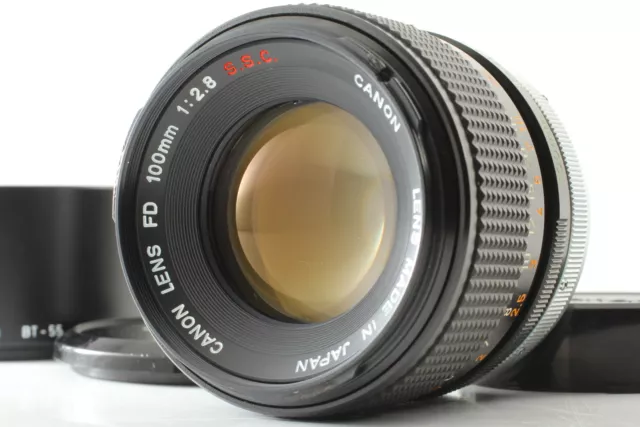 "O" Mark [Near MINT] Canon FD 100mm f2.8 S.S.C. SSC MF Telephoto Lens from Japan