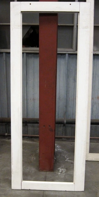 Vintage Wood Slider Screen Door Wooden Mid Century Storm Doors