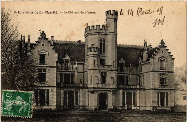 CPA AK Env. de la CHARITÉ - Le Chateau de Mouron (456559)