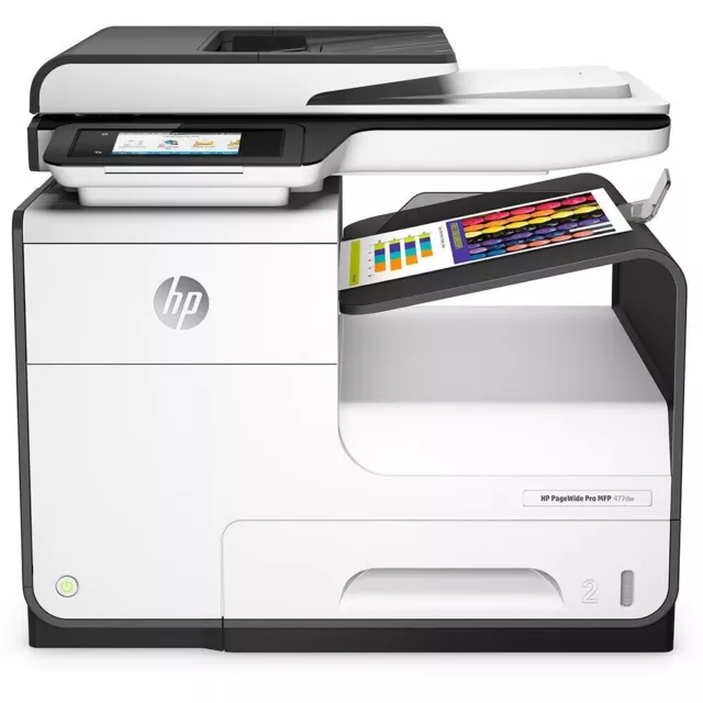 Imprimante multifonction couleur sans fil HP PageWide Pro MFP 477dw A4