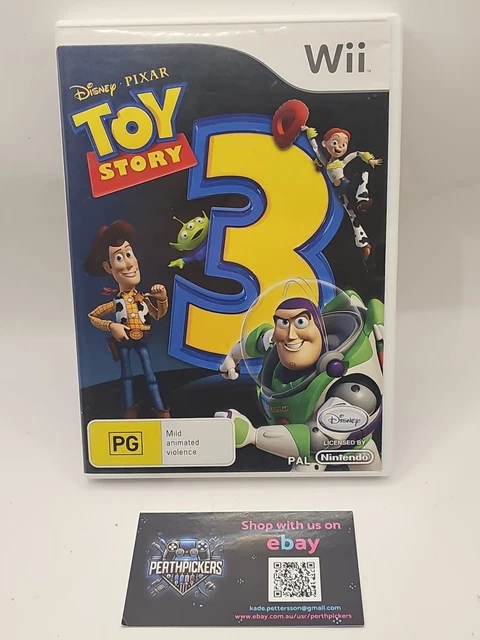 DISNEY PIXAR TOY Story Nintendo Wii Game Complete With Manual