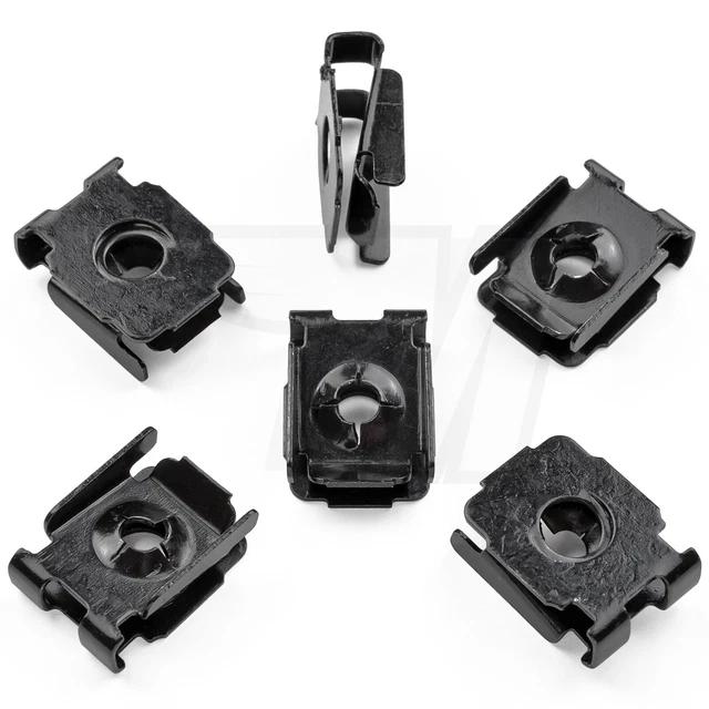 Kit De 20 Vis Torx Pour Pare-chocs Avec écrous En U - Neuf, Argenté, Pour Fixation Cache Pare-chocs