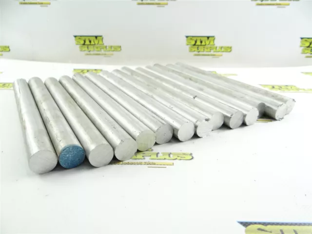 Kaiser Tennalum 6061-T651 Aluminum Round Stock 7/8" Dia X 10" Lengths