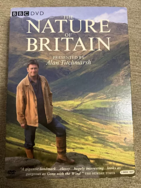 The Nature Of Britain Presented By Alan Titchmarch 3 Disc Set BBC