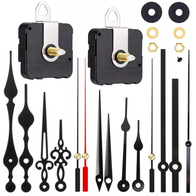 DIY Clock Movement Quartz Mechanism Wall Replacement Repair Tool Parts Hands Kit