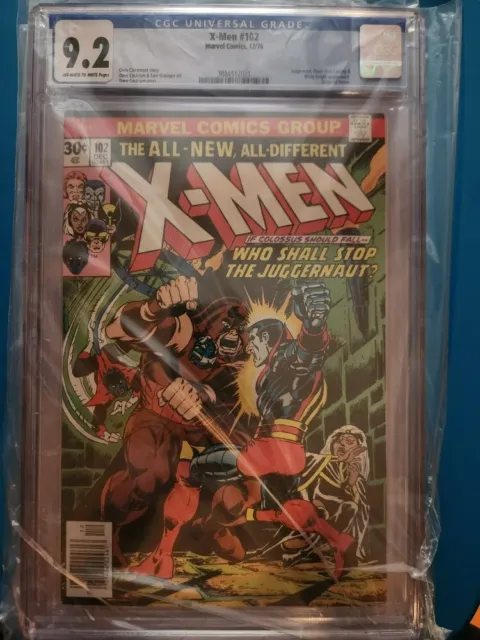 Uncanny X-Men #102 CGC 9.2 1976 Juggernaut, Origin of Storm