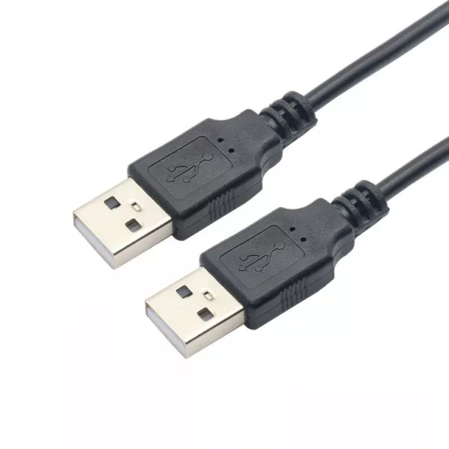 1/1.5/1.8/3m USB Cable Male To Male A to A Plug Shielded High Speed 2.0 Lead 3