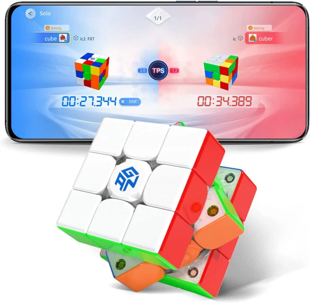 356 I Carry Stickerless Cube,  Smart Cube 3X3 Speed Cube Intelligent Trac
