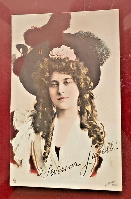 CARTOLINA PERSONAGGI SEVERINA javelli formato piccolo '900 EUR 6,90 ...