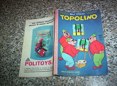 Topolino Libretto N.594 Originale Mondadori Disney 1967 Mb/Ottimo Con Bollino