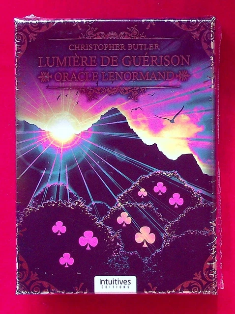Oracle Lenormand Lumiere De Guerison - Livre + 36 Cartes  Arts Divinatoires 2022