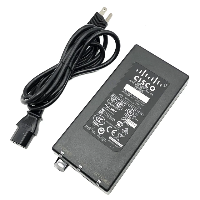 GENUINE CISCO POE Power Injector 56V for Cisco Wireless Access Point £ ...