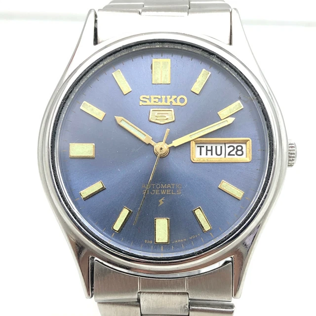 VINTAGE MEN S SEIKO 5 6309 8920 D D 35mm Automatic Japan Made