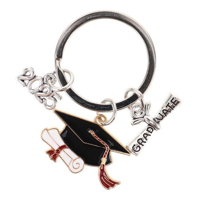 2025 GRADUATION CAP Keychain Class Of 2025 Graduation Keepsake Key Ring ...