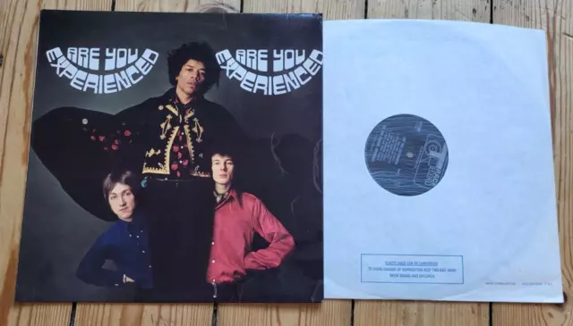 The Jimi Hendrix Experience Are You Experienced? LP 1st UK Mono Track Pressing