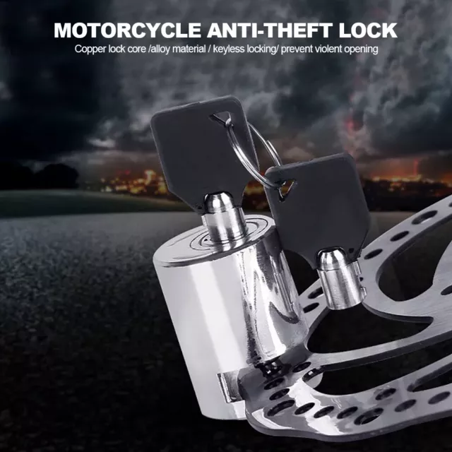 Motorcycle Anti Theft Disc Brake Lock Security Wheel Disk Lock for Bicycles Bike