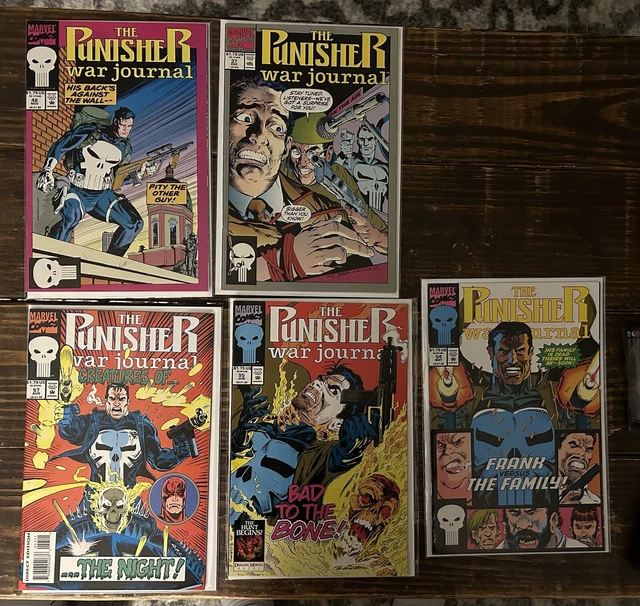 The Punisher War Journal Vol. 1, #37, 48, 54-55, and 57 Dixon Ghost Rider