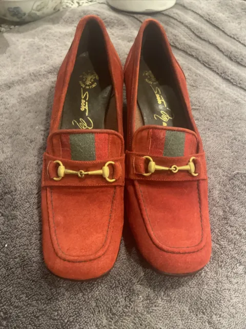 Vintage Sesto Meucci womens loafers 6.5 B