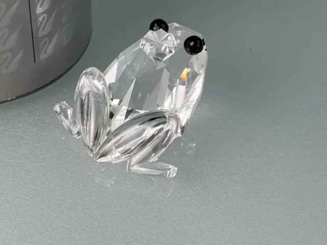 Swarovski Figure 010010 Frog King 5.5 cm. Original packaging + certificate + excellent condition