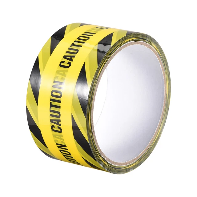 Cautela Attenzione Striscia Sticker Adesivo Nastro CAUTION Marcatura,25mx48mm