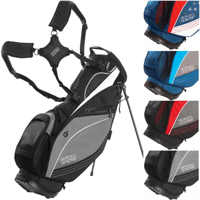 Izzo 2024 Lite Series Golf Stand Carry Bag / Dual Strap Golf Bag @ 40% Off Rrp