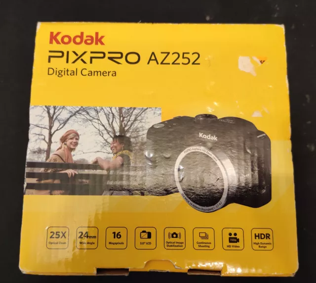 Appareil photo bridge Kodak PixPro AZ252 - Zoom Optique 25X - Site