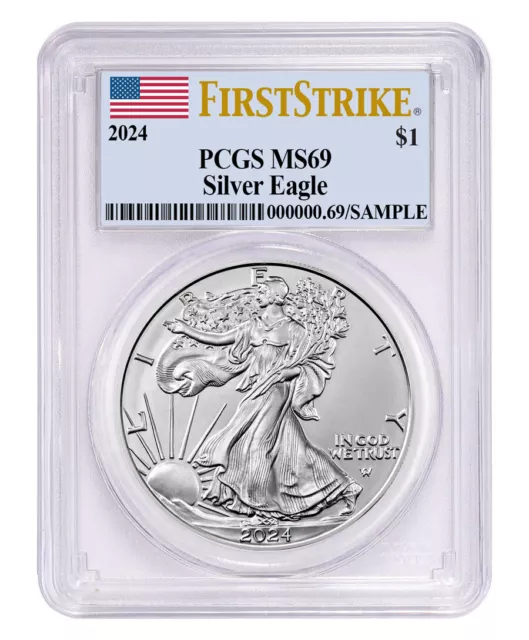 2024 1OZ SILVER American Eagle PCGS MS69 FS PRESALE 60.10 PicClick CA