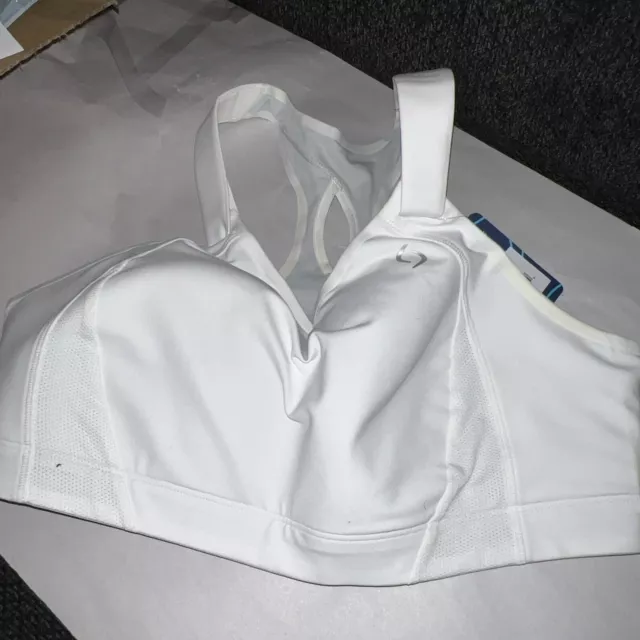 brooks moving comfort sports bra White Size 40D Juno