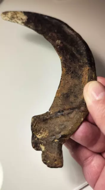 Bronze Age Bronze Sickle.C. 1800 BC,AGRICULTURAL TOOL.