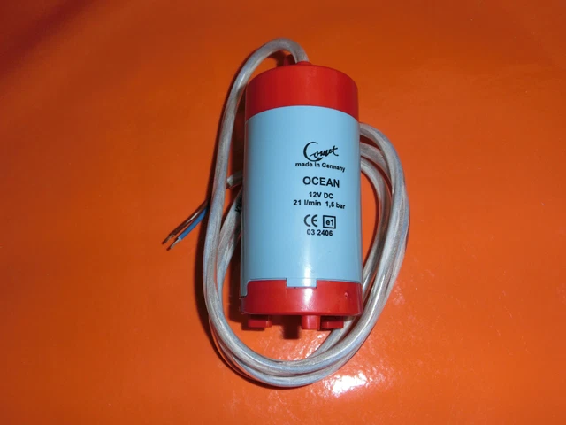 Tauchpumpe Comet Ocean 21 Liter/min 12 V Wasserpumpe Camping Wohnmobil
