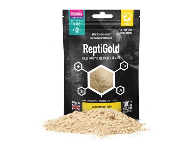 Arcadia EarthPro Jellypot Repti Gold | Natural Food for Reptiles | Supplement