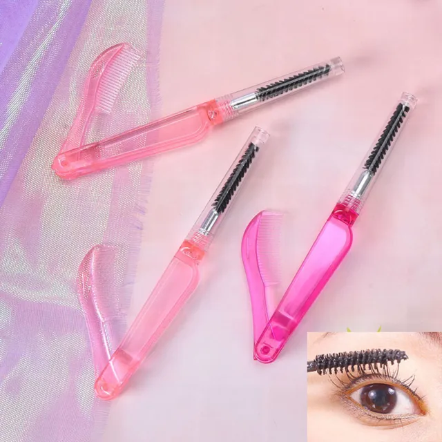 1X eyelash extension comb brush lash eyebrow cosmetic makeup supply too-wf