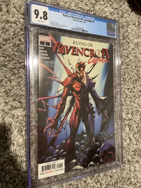 RUINS of RAVENCROFT CARNAGE #1 (2020) CGC 9.8 1st APPEARANCE CORTLAND KASADY 2