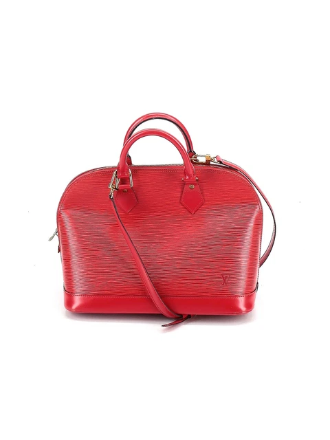Louis Vuitton Women Red Vintage Epi Alma PM One Size Louis Vuitton Women Red Vintage Epi Alma PM One Size