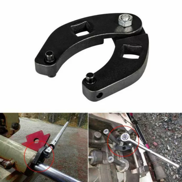 Heavy Duty Adjustable Gland Nut Wrench Tool for Hydraulic Cylinder Cap Remover