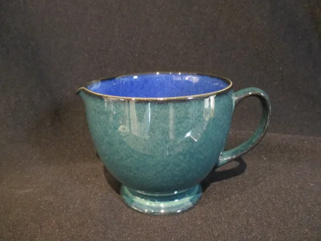 Denby Metz Green After Dinner Creamer Meridian Stoneware Dishwasher Safe